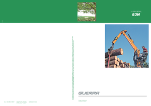 Hydraulické nakládací jeřáby Guerra 83 N 1