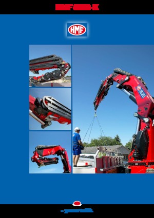 Hydraulické nakládací jeřáby HMF 8520-K6