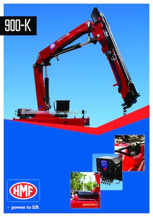 Hydraulické nakládací jeřáby HMF 900-K5