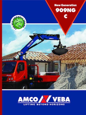 Hydraulické nakládací jeřáby Amco Veba 909NGC-2 S 