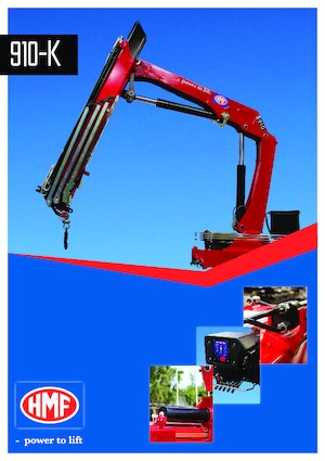 Hydraulické nakládací jeřáby HMF 910-K4