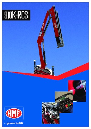 Hydraulické nakládací jeřáby HMF 910-K1-RCS