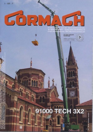 Hydraulické nakládací jeřáby Cormach 91000 Tech 3x2