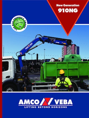 Hydraulické nakládací jeřáby Amco Veba 910NG-4 S 
