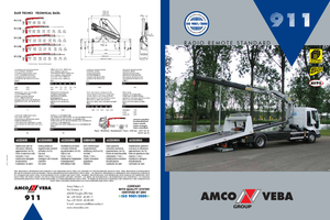 Hydraulické nakládací jeřáby Amco Veba 911-3 S