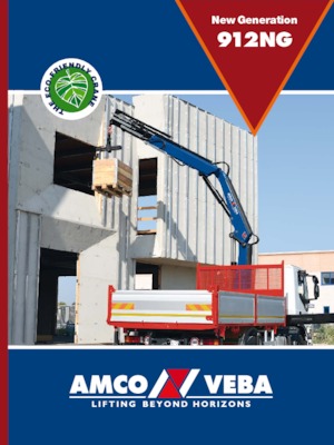 Hydraulické nakládací jeřáby Amco Veba 913NG-4 S 