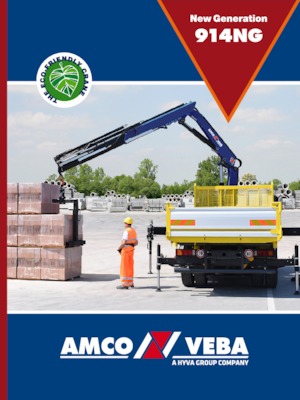 Hydraulické nakládací jeřáby Amco Veba 914NG-3 S J2 