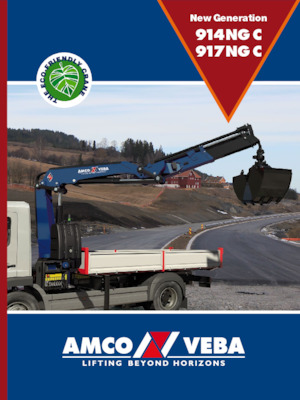 Hydraulické nakládací jeřáby Amco Veba 914NGC-2 S
