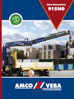 Hydraulické nakládací jeřáby Amco Veba 916NG-2 S 