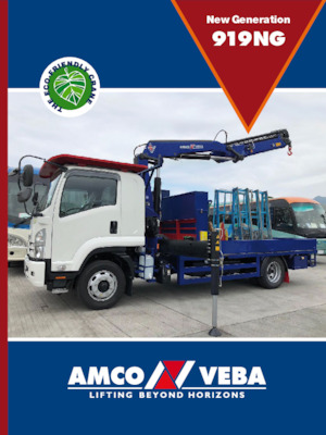 Hydraulické nakládací jeřáby Amco Veba 919NG-3S 