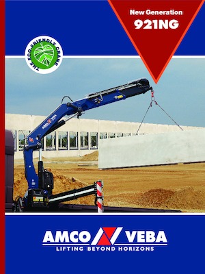 Hydraulické nakládací jeřáby Amco Veba 921NG-5 S 