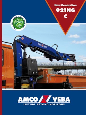 Hydraulické nakládací jeřáby Amco Veba 921NGC -2S 