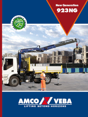 Hydraulické nakládací jeřáby Amco Veba 923NG-4 S 