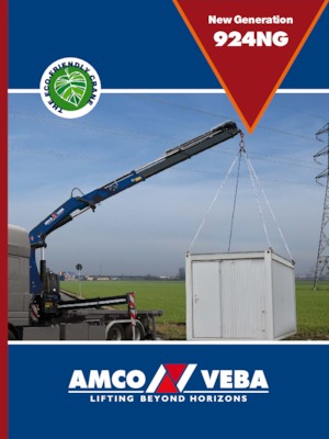 Hydraulické nakládací jeřáby Amco Veba 924NG-4 SJ3 