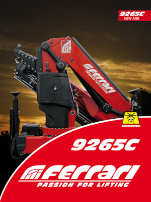 Hydraulické nakládací jeřáby Ferrari® 9265C A6 J2 