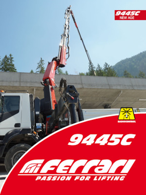 Hydraulické nakládací jeřáby Ferrari® 9445C A6 J1005