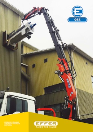 Hydraulické nakládací jeřáby Effer 955 8S
