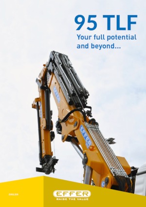 Hydraulické nakládací jeřáby Effer 95TLF 6S