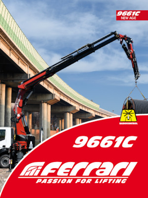 Hydraulické nakládací jeřáby Ferrari® 9661C A6 J1206 
