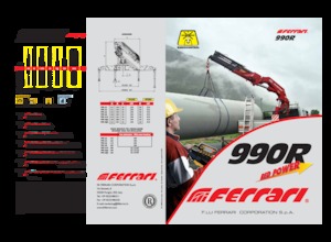 Hydraulické nakládací jeřáby Ferrari® 990R A10 