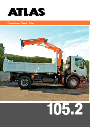 Hydraulické nakládací jeřáby Atlas AK 105.2 A1L