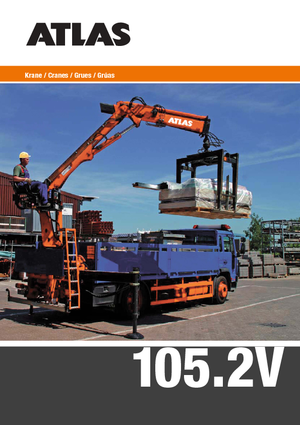Hydraulické nakládací jeřáby Atlas AK 105.2 A12V