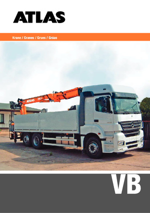 Hydraulické nakládací jeřáby Atlas AK 125.2 VB A12