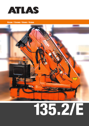 Hydraulické nakládací jeřáby Atlas AK 135.2E A2 