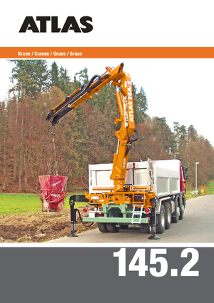 Hydraulické nakládací jeřáby Atlas AK 145.2 A4
