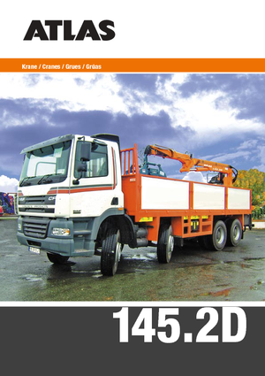 Hydraulické nakládací jeřáby Atlas AK 145.2 D A4