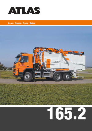 Hydraulické nakládací jeřáby Atlas AK 165.2 LM A2