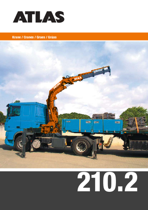 Hydraulické nakládací jeřáby Atlas AK 210.2 A8