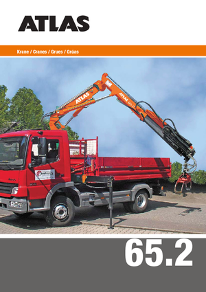 Hydraulické nakládací jeřáby Atlas AK 65.2 A2