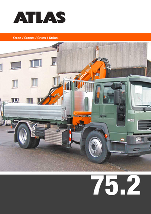 Hydraulické nakládací jeřáby Atlas AK 75.2 A5L