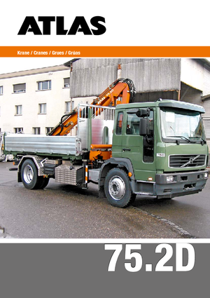 Hydraulické nakládací jeřáby Atlas AK 75.2 D A2