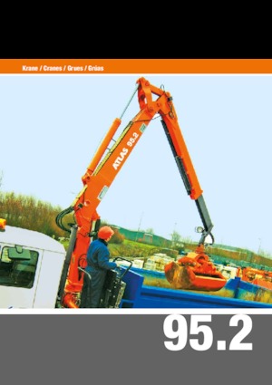 Hydraulické nakládací jeřáby Atlas AK 95.2 A14