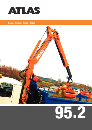 Hydraulické nakládací jeřáby Atlas AK 95.2 A12