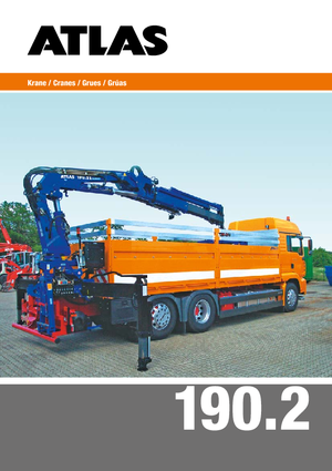 Hydraulické nakládací jeřáby Atlas AK 190.2 LM A6