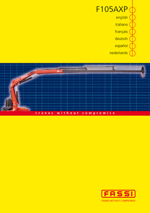 Hydraulické nakládací jeřáby Fassi F 105 ACXP 24
