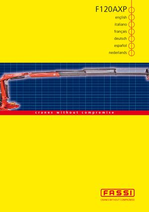 Hydraulické nakládací jeřáby Fassi F 120 AXP 23