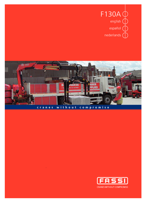 Hydraulické nakládací jeřáby Fassi F 130 A 22