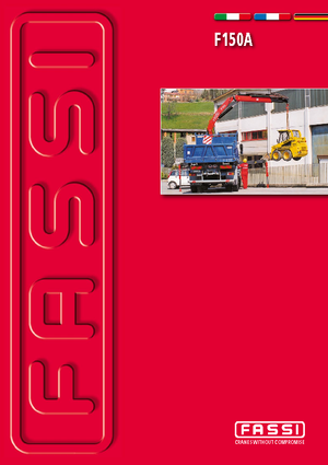 Hydraulické nakládací jeřáby Fassi F 150 A 24