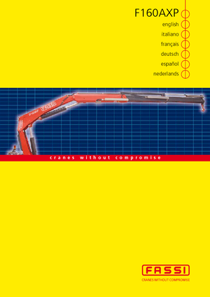 Hydraulické nakládací jeřáby Fassi F 160 ACXP 22