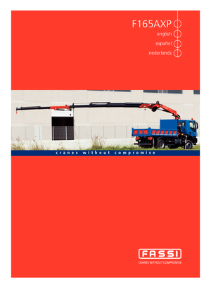 Hydraulické nakládací jeřáby Fassi F 165 ACXP 24 L 153