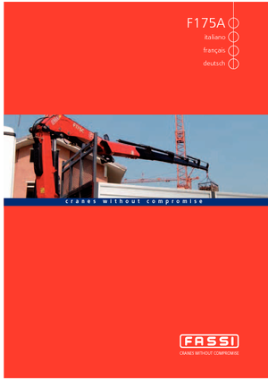 Hydraulické nakládací jeřáby Fassi F 175 A 25