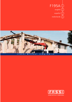 Hydraulické nakládací jeřáby Fassi F 195 AC 26