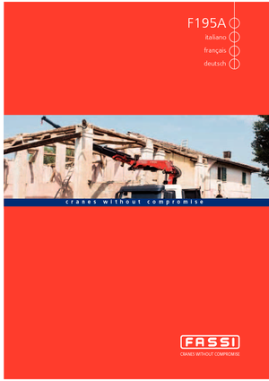 Hydraulické nakládací jeřáby Fassi F 195 AC 26