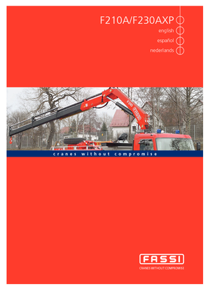 Hydraulické nakládací jeřáby Fassi F 210 A 24