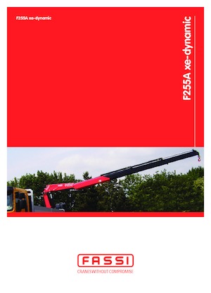 Hydraulické nakládací jeřáby Fassi F 255 AC 2.26 xe-dynamic