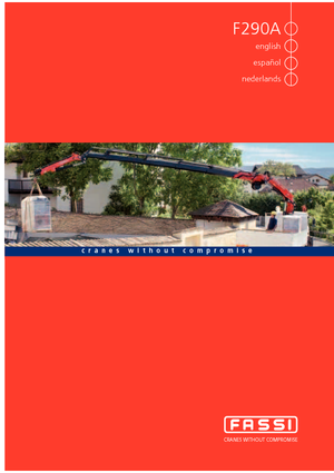 Hydraulické nakládací jeřáby Fassi F 290 A 26